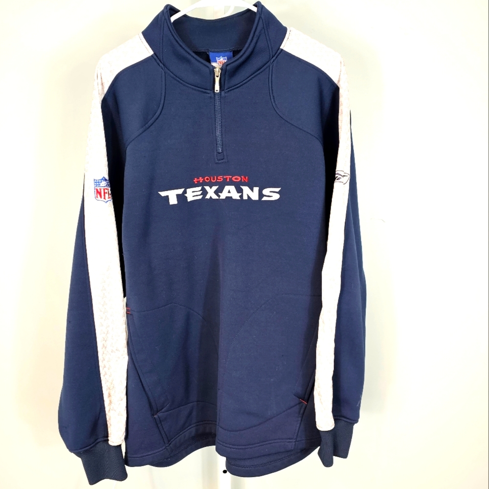 Houston Texans NFL RBK size large sweat shirt.